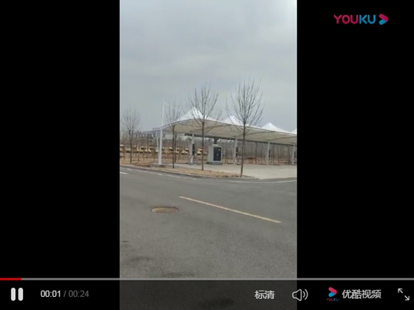 日照五蓮公交車充電樁棚